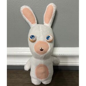 Rabbids‎ Ubisoft White Plush Rabbit Stuffed Animal Toy Kids 2014